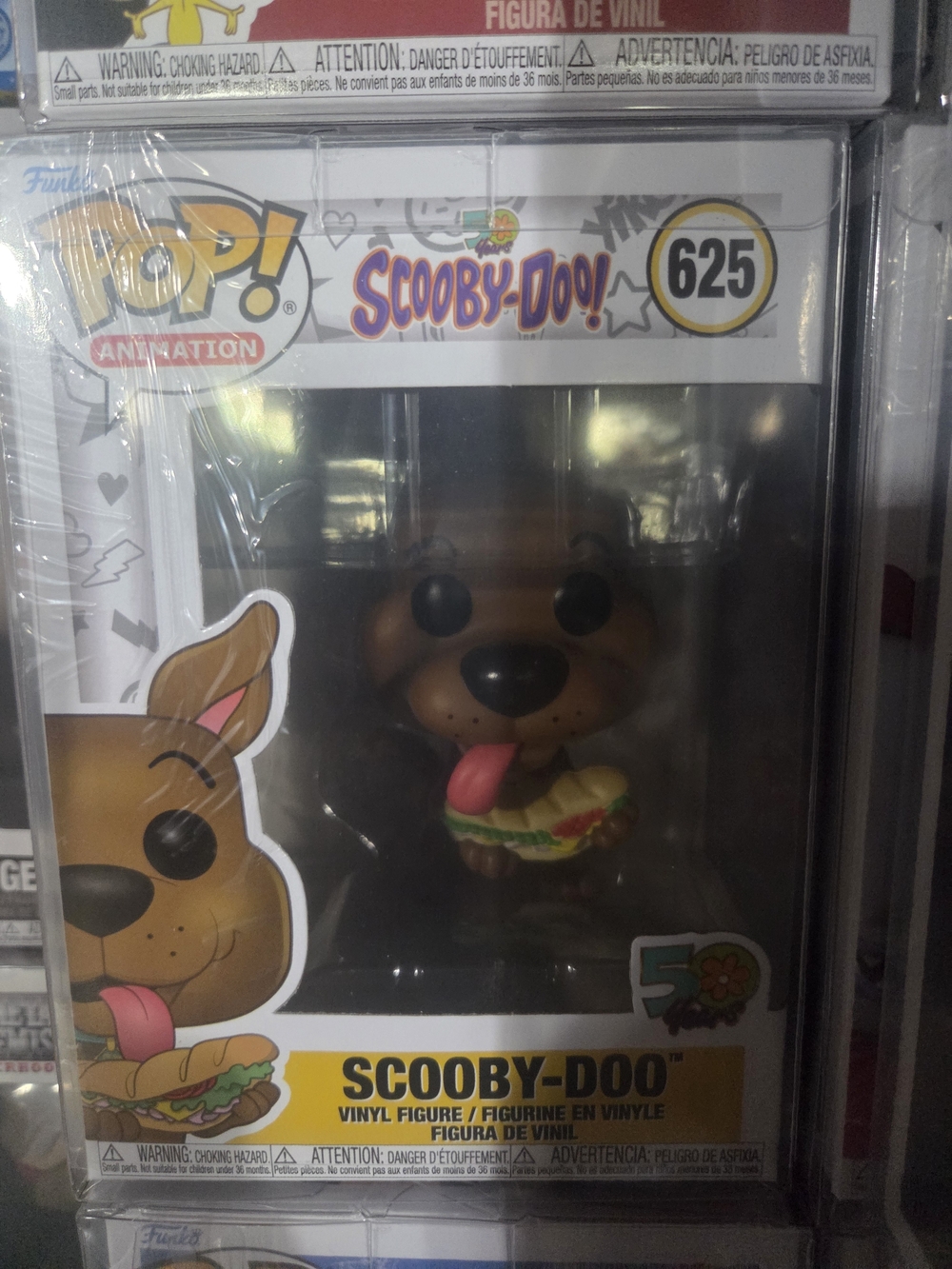 Funko Scooby-Doo Vinyl Figure Brown with Green & Red Details - #625